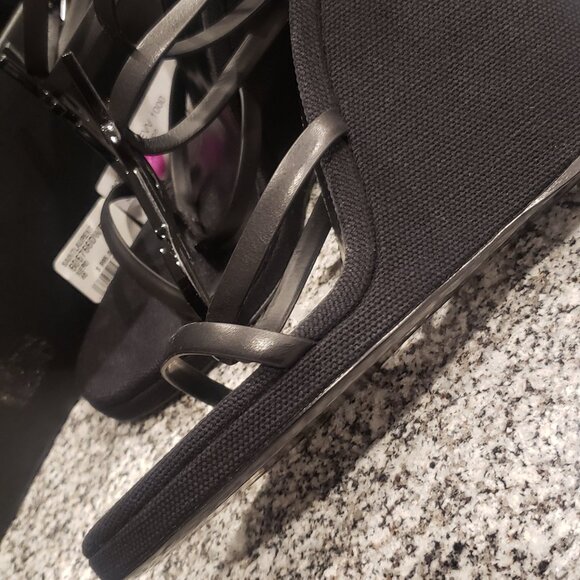 Saint Laurent YSL Cassandra Wedge Heel Shoe - Picture 5 of 10